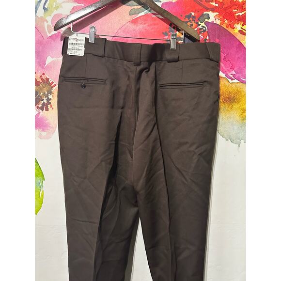 Flying Cross Uniform Pants Women Size 20 Unhemmed Leg Police EMT Cop - Brown - Picture 5 of 6